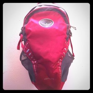 Red Osprey Daylite Backpack